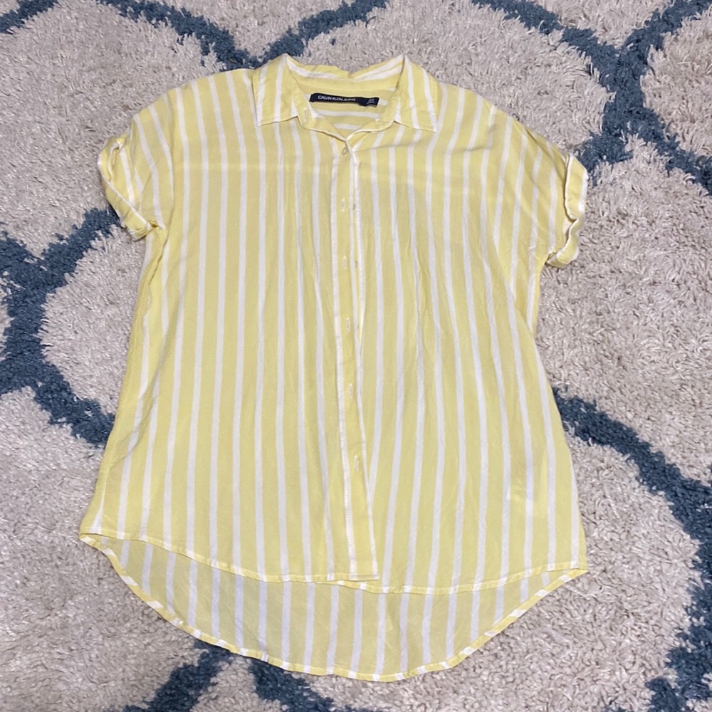 calvin klein button down